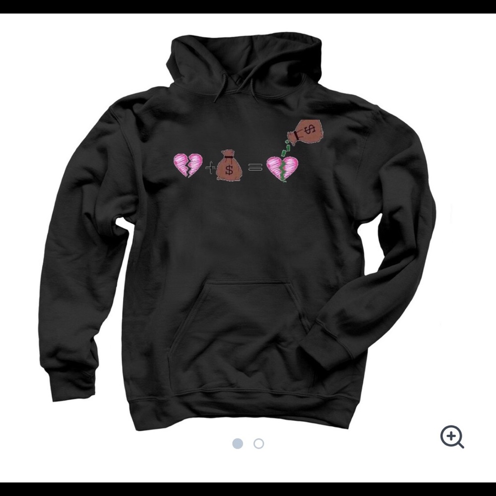 hoodie from NLOM clothing. On ig @nlom_clothing